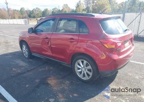 2014 Mitsubishi Outlander Sport Se from USA, damaged, VIN 4A4AR4AU0EE019086